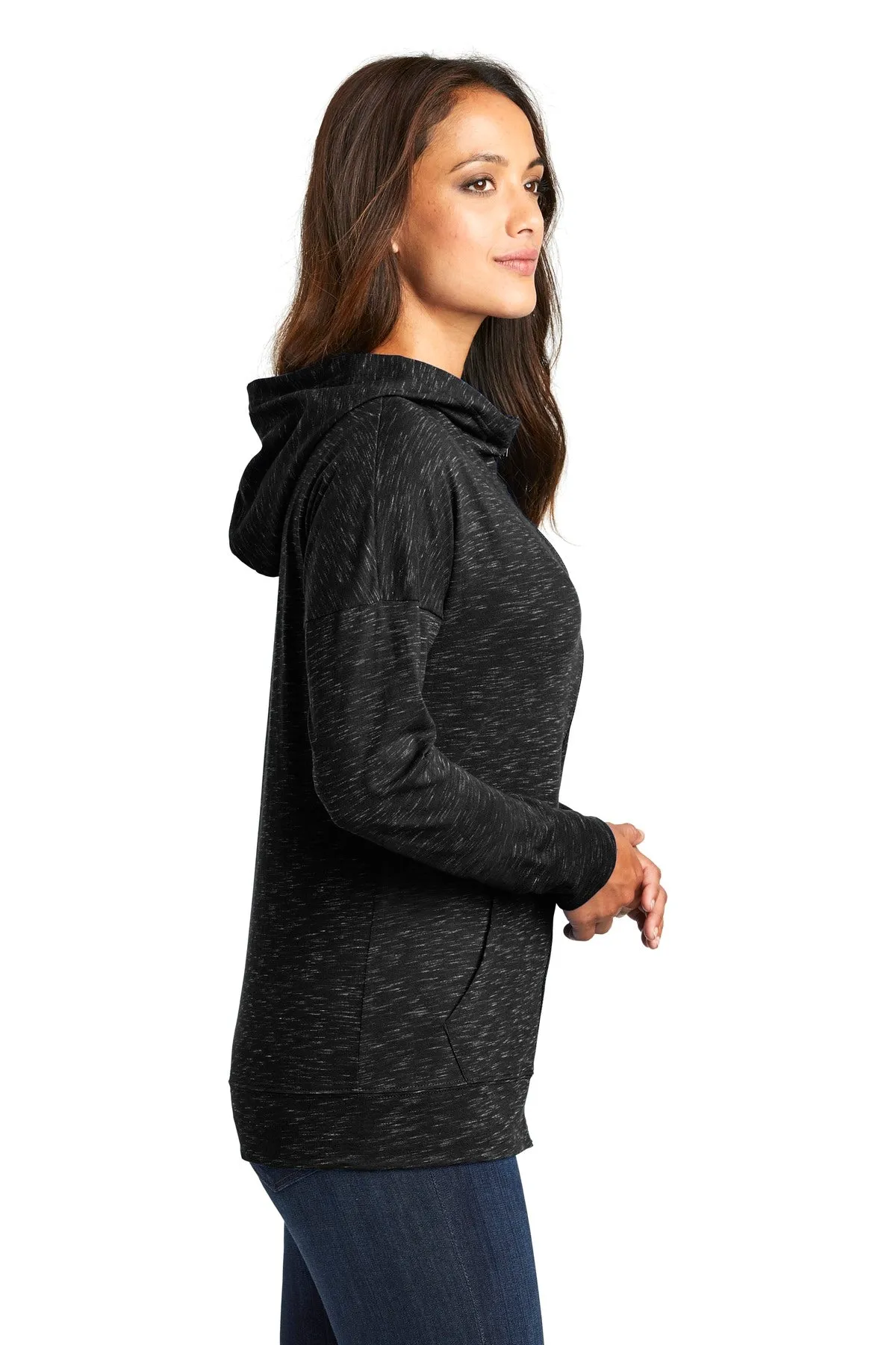 District ® Women's Medal Full-Zip Hoodie. DT665