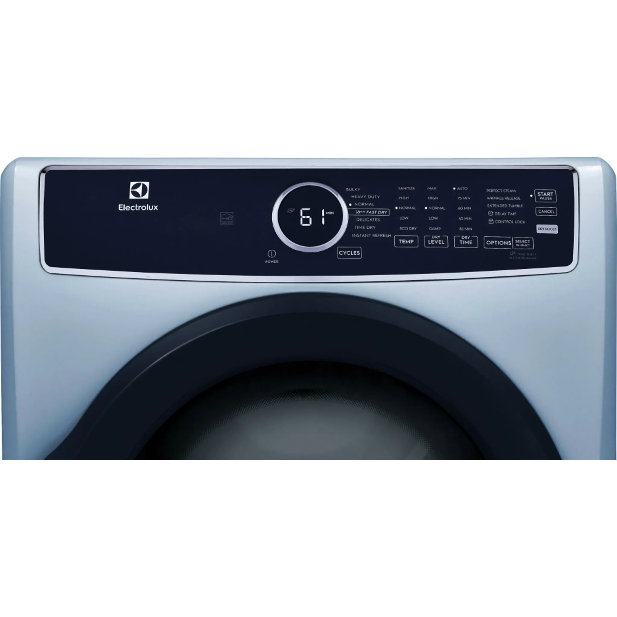 Electrolux Dryer (ELFE743CAG) - Glacier Blue