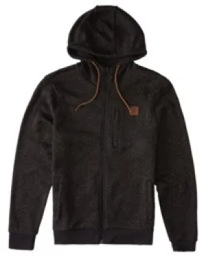 Element Sierra Zip Up Hoodie - Flint Black