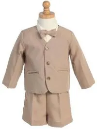 Eton and Shorts Style G740 Khaki   Jacket  Shorts  Set