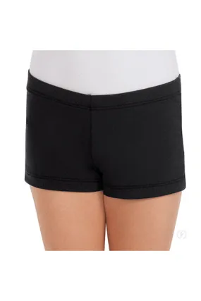 Eurotard 44335C Girls Microfiber Booty Shorts