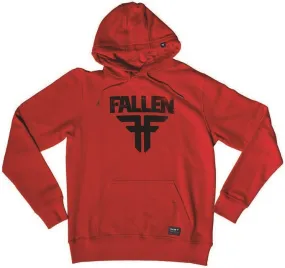 Fallen Insignia Hoodie, Red