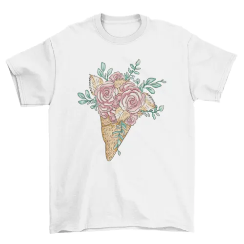 Floral Cone Tee