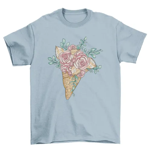 Floral Cone Tee