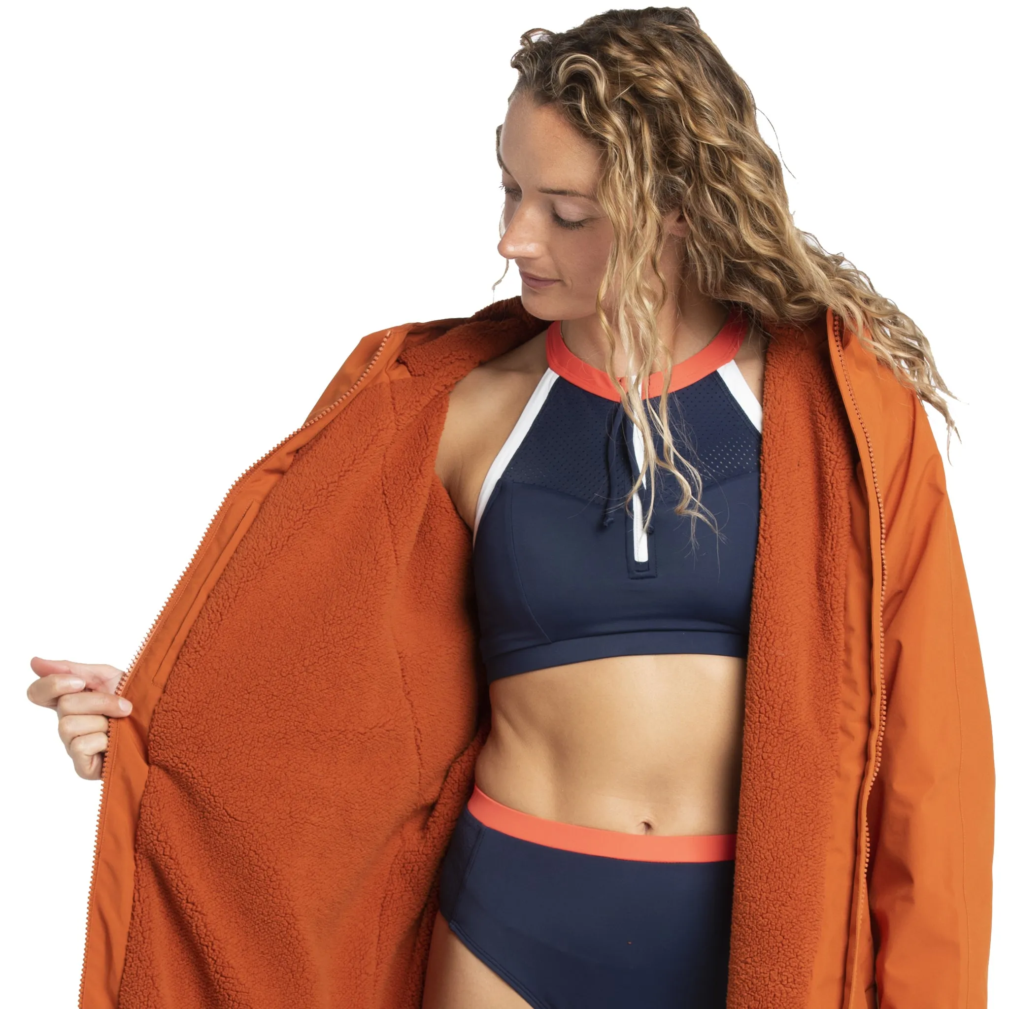 Fourth Element Tidal Robe made from Recycled Bottles - Orange