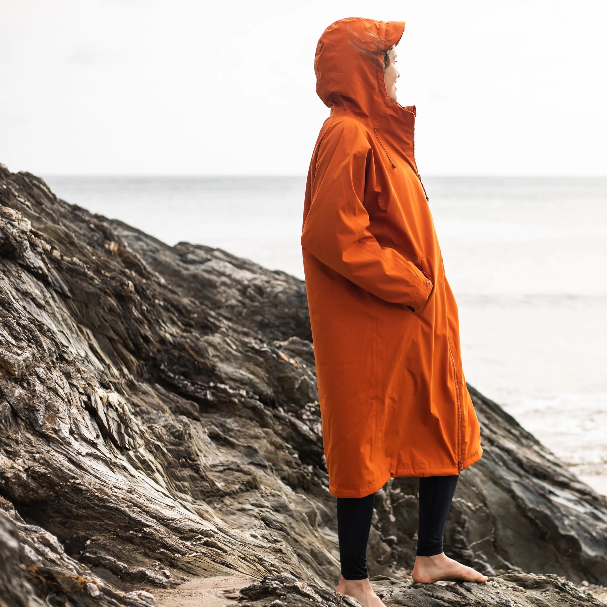 Fourth Element Tidal Robe made from Recycled Bottles - Orange