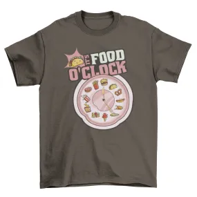 Funny Food O'clock t-shirt