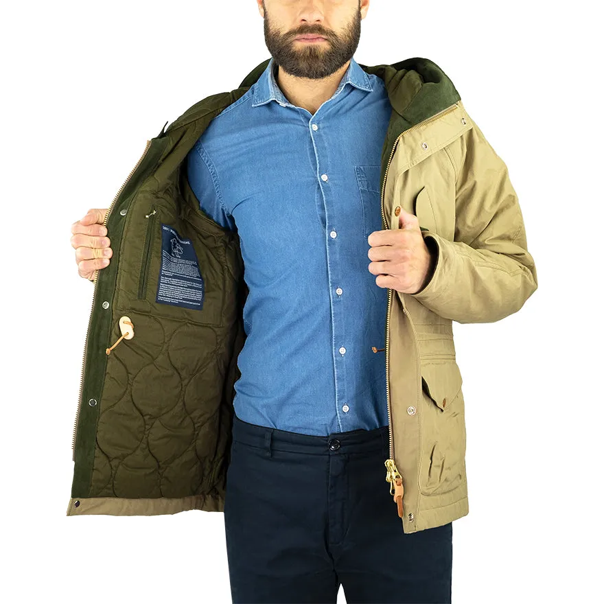 Giaccone MANIFATTURA CECCARELLI Fisherman Parka Dark Tan