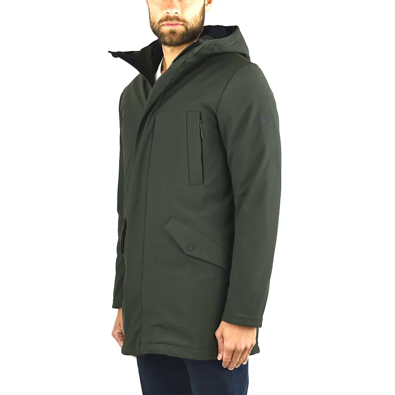 Giaccone Parka PEOPLE OF SHIBUYA Kenjiro PM888 Verde Militare