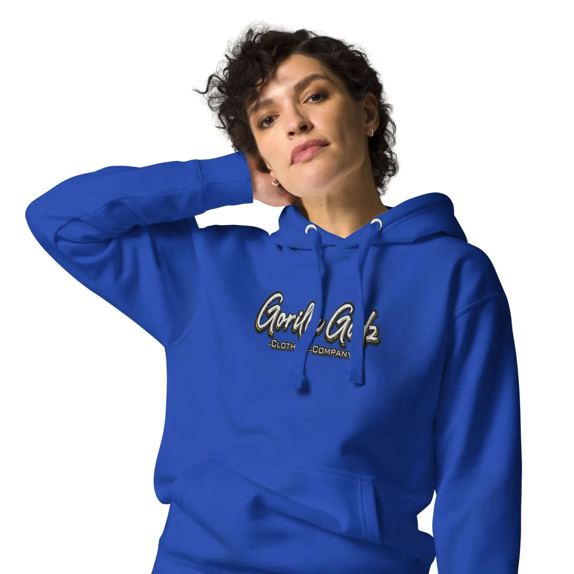 Gorila Godz Embroidered Unisex Hoodie