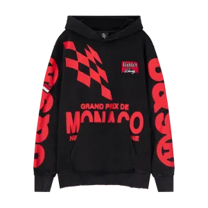 Grand Prix Pullover Black Hoodie