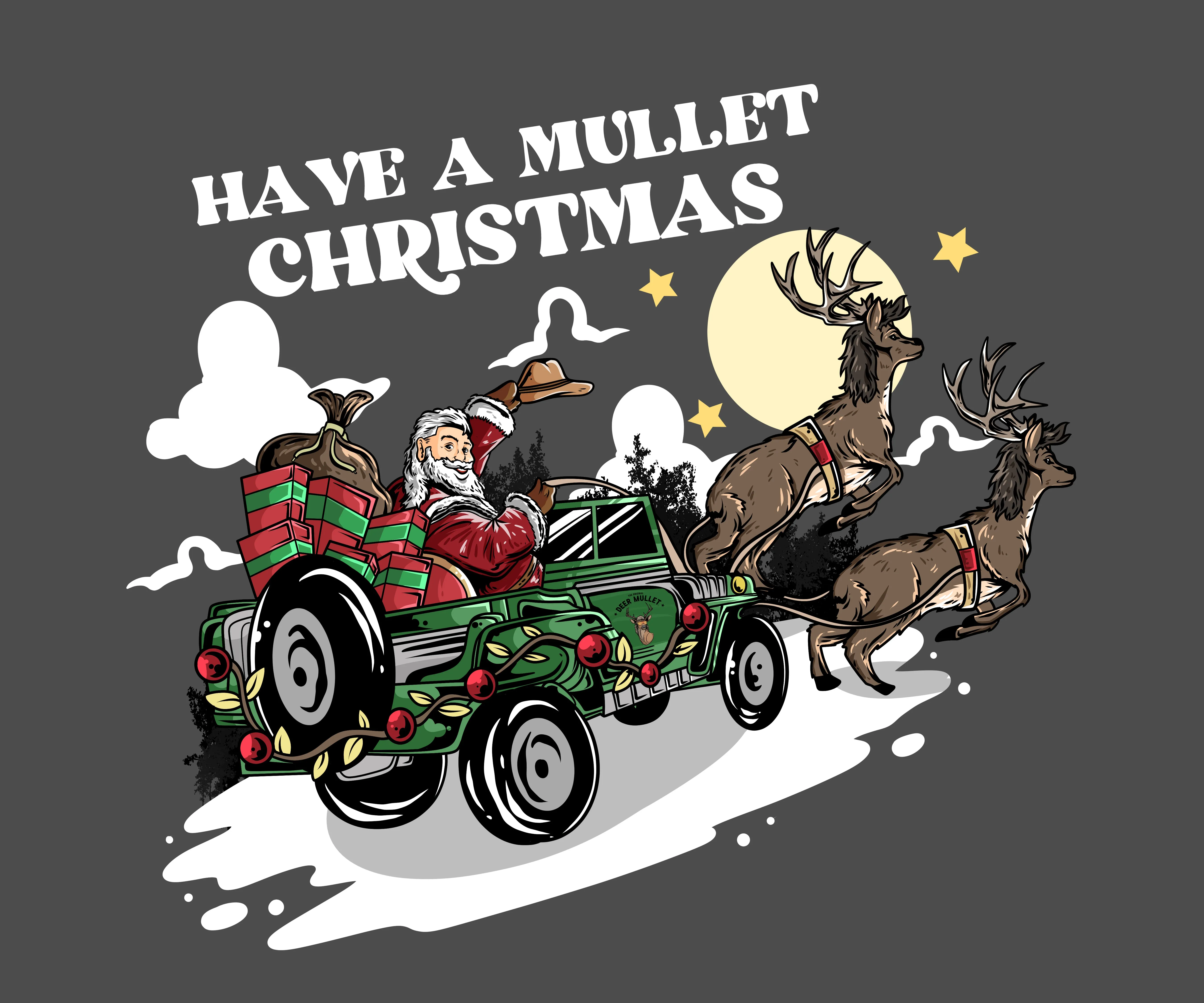 Have a Mullet Christmas Premium Hoodie