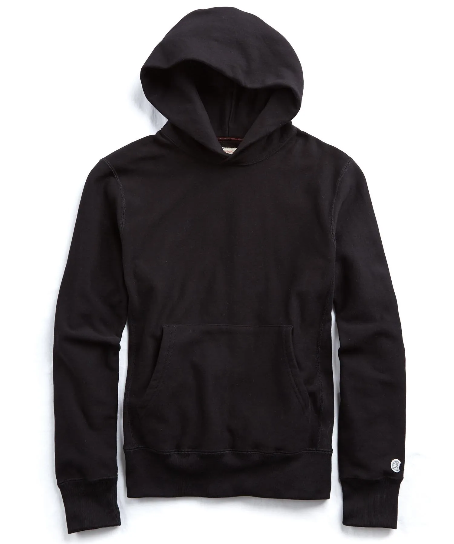 Heavyweight Popover Hoodie in Black