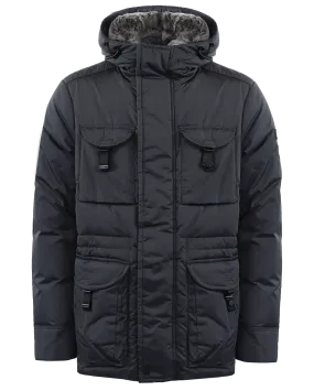 Heren Aiptek Parka Grijs