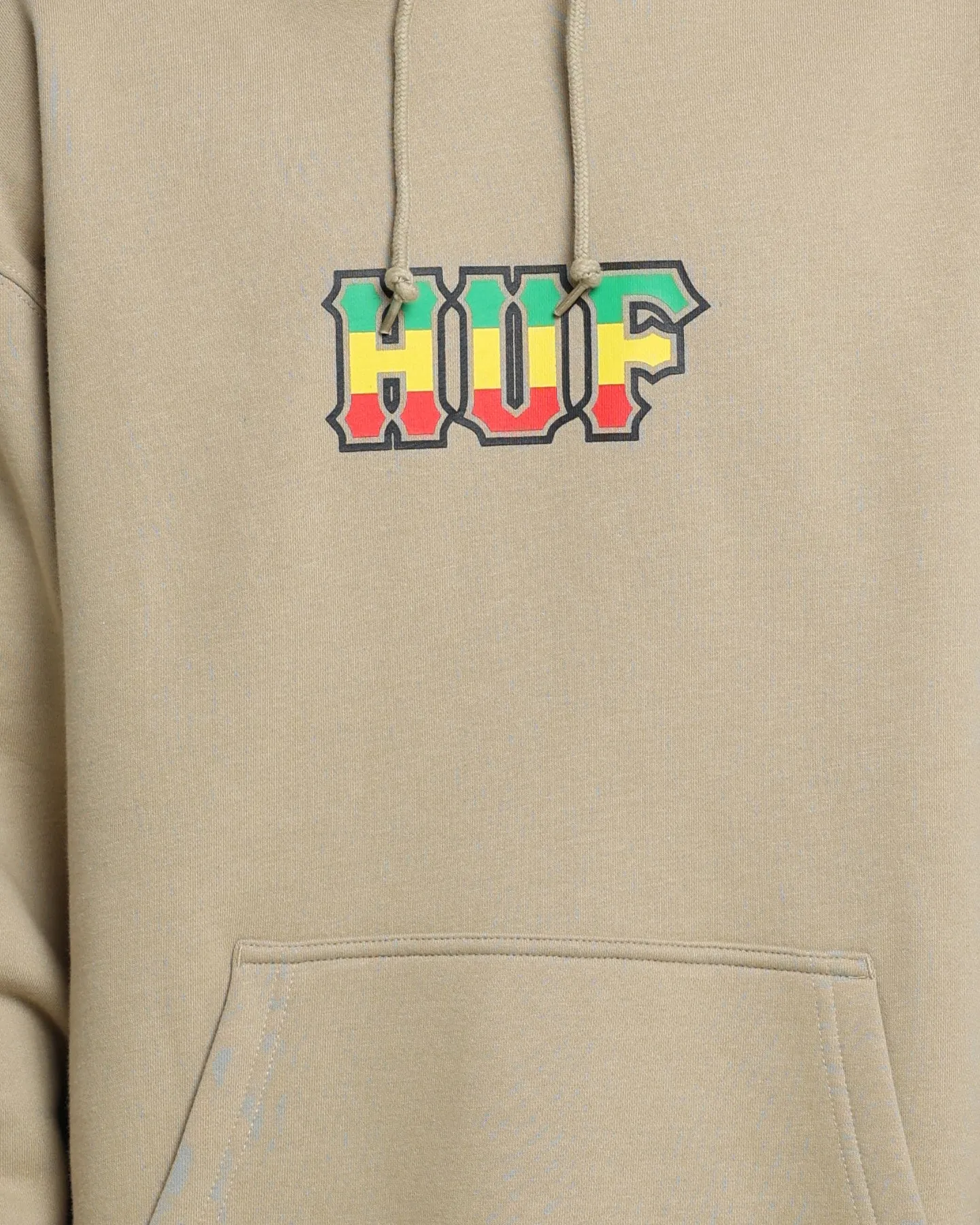 HUF Righteous Pullover Hoodie Tan