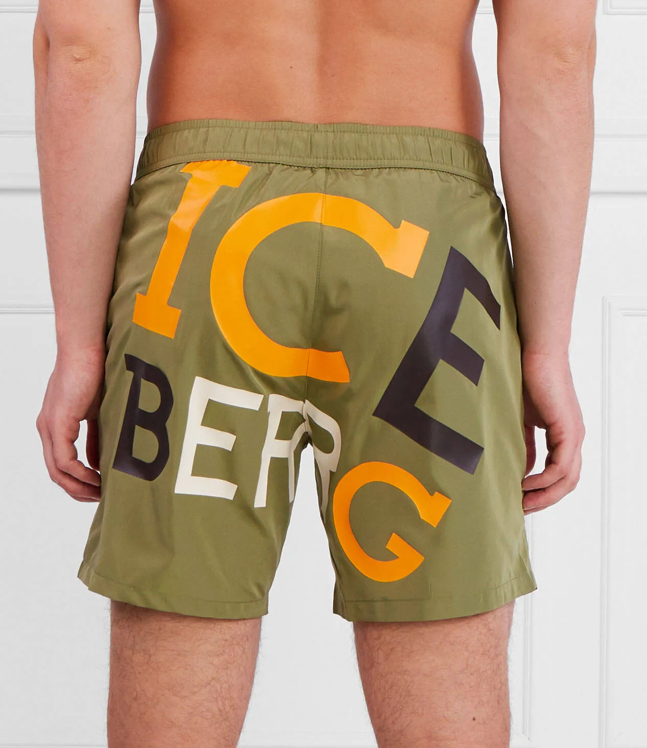 Iceberg Palms Swim Short (Military) - IICE3MBM08MIL