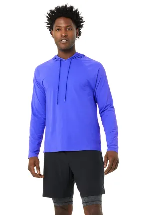 Idol Hooded Runner - Alo Blue