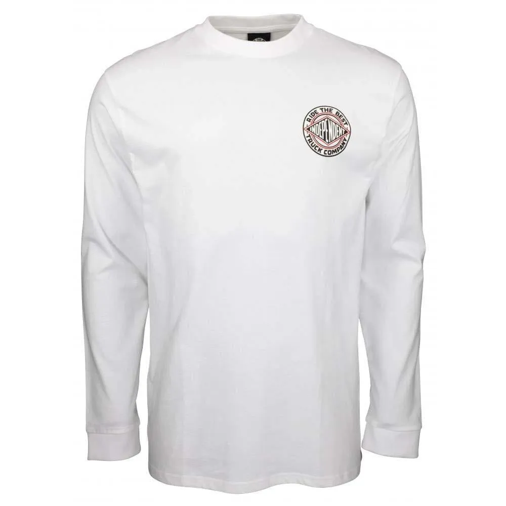 Independent Truck Co BTG Summit Long Sleeved T-Shirt White