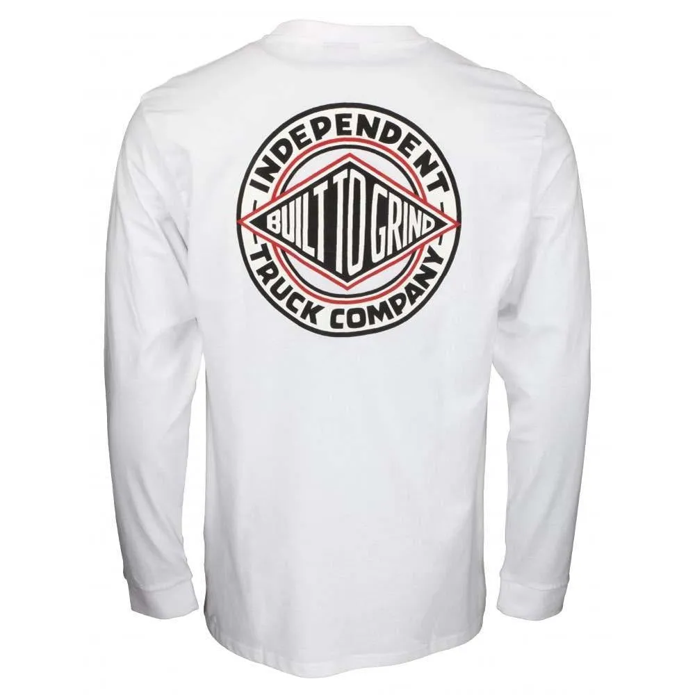 Independent Truck Co BTG Summit Long Sleeved T-Shirt White