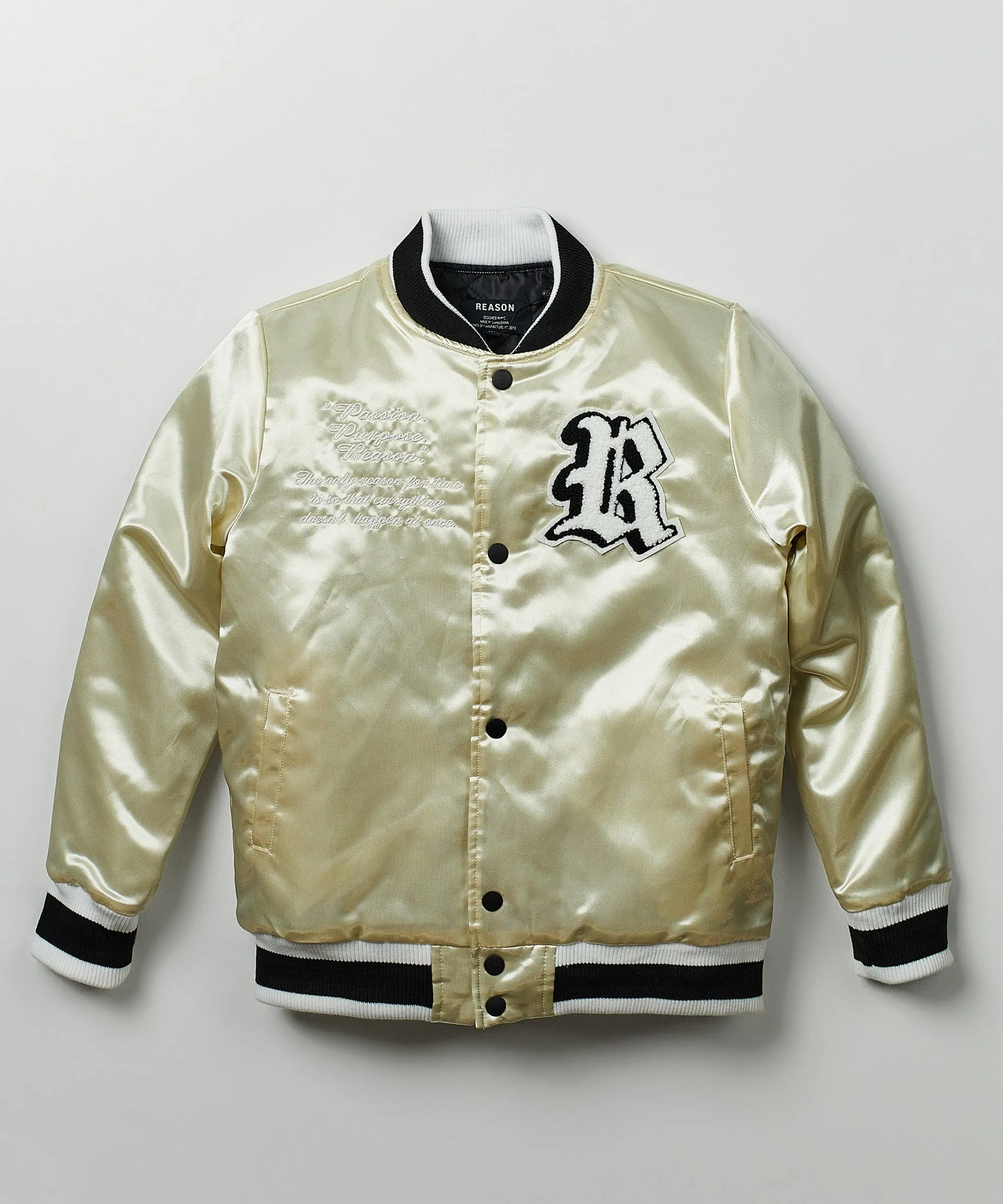 Kids Play Hard Satin Jacket