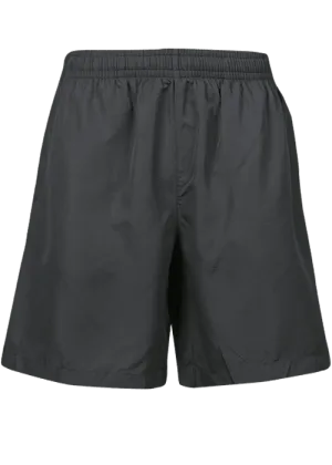 Kids Pongee Sports Shorts - Black