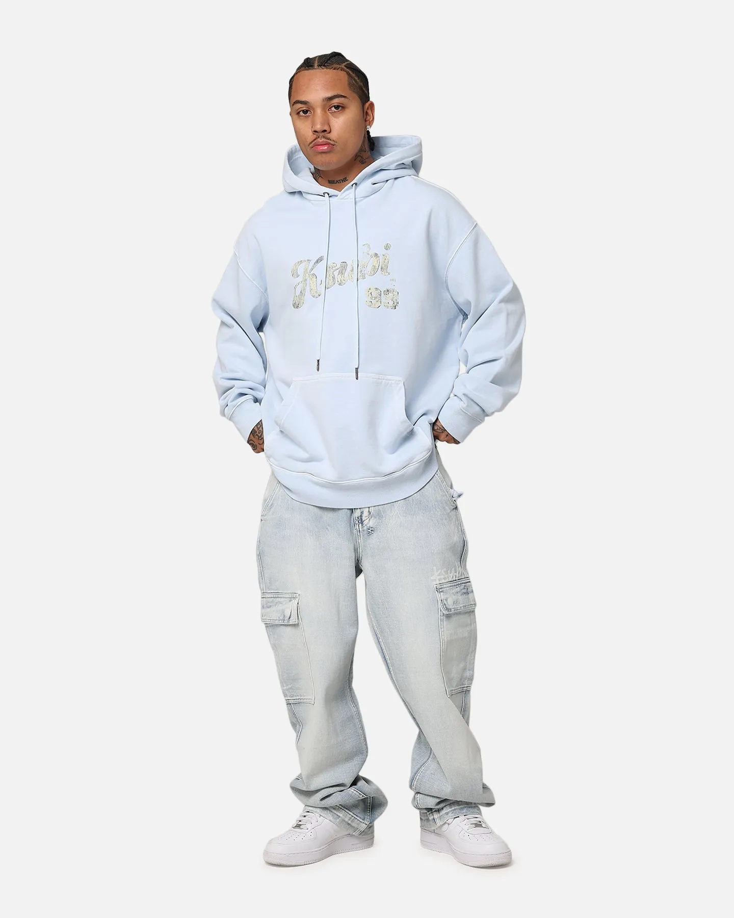 Ksubi Clubhouse Kash Shallows Hoodie Blue