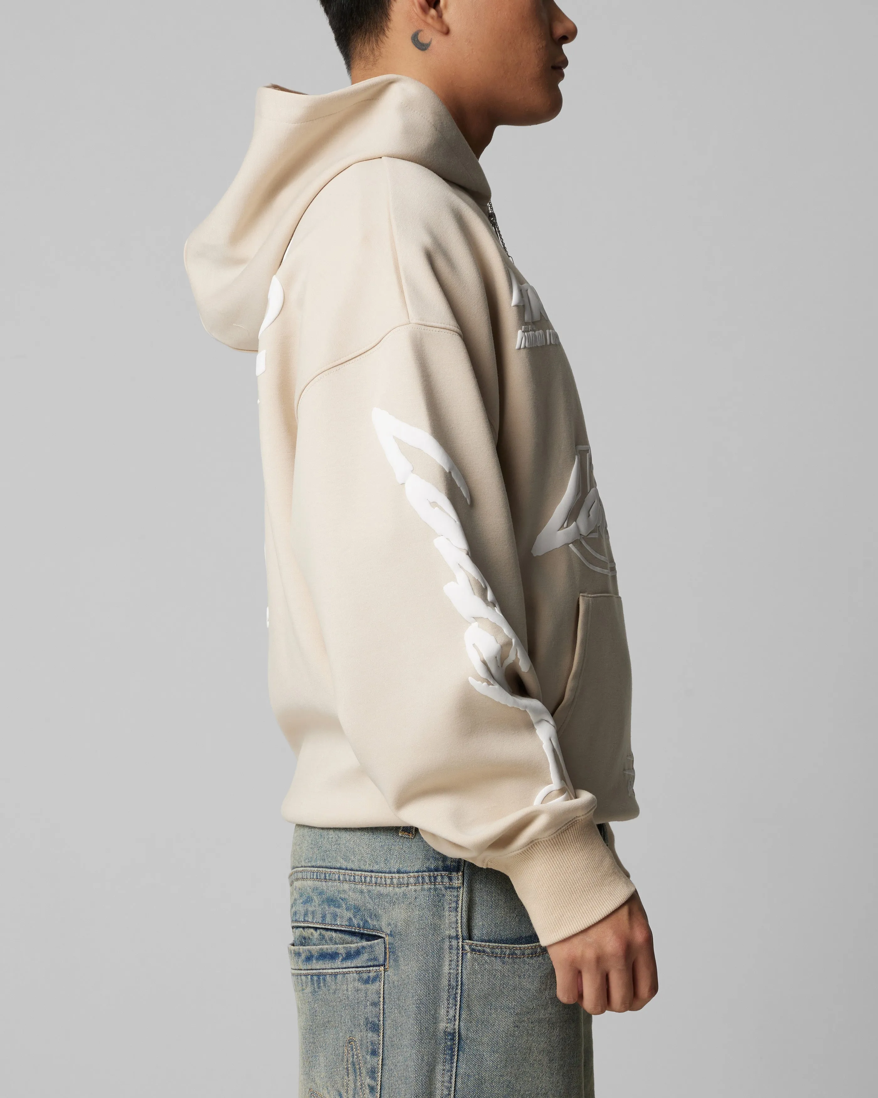 Loiter Instinct Hoodie Beige