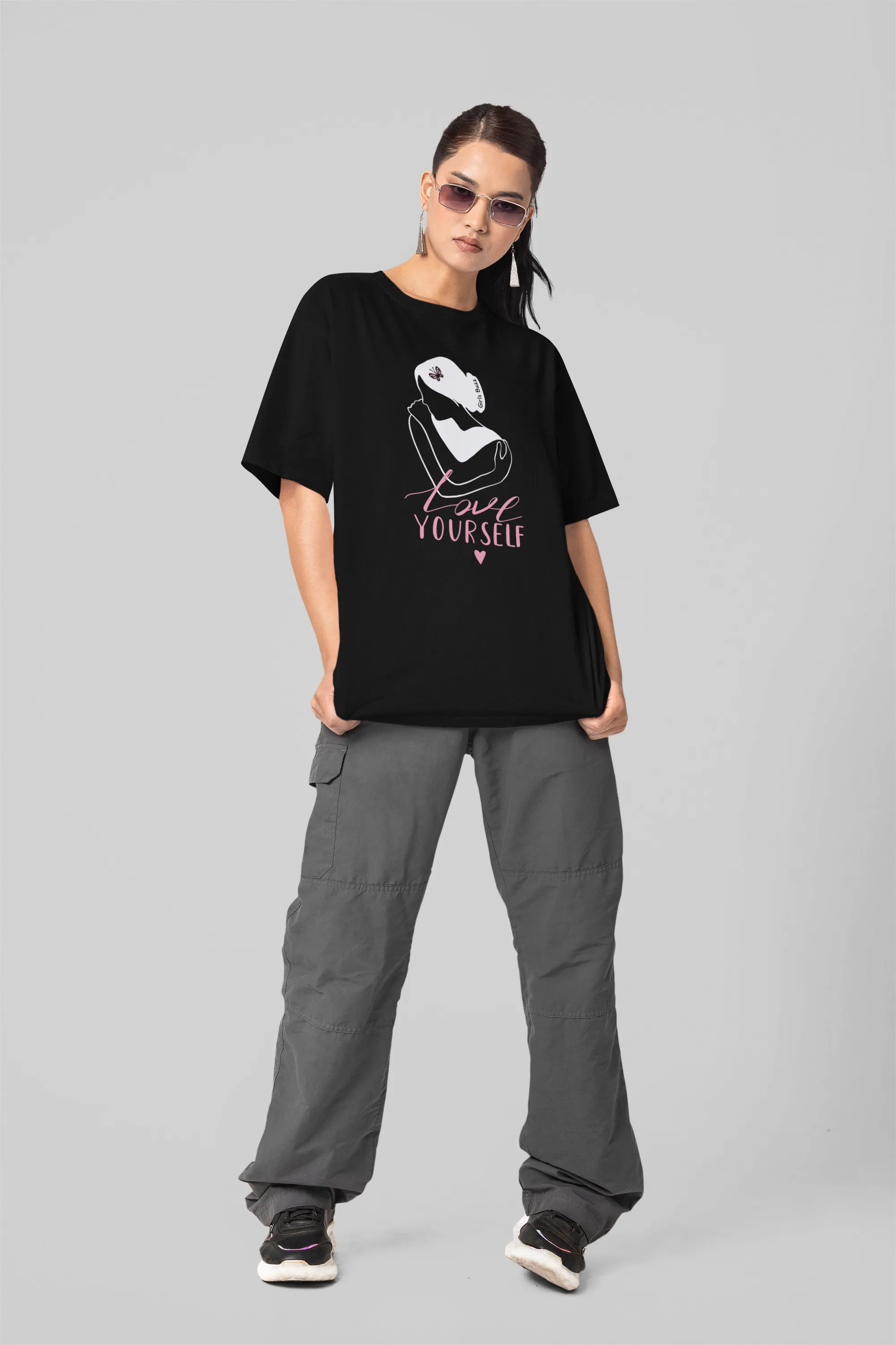 Love Yourself Women Oversized T-shirt