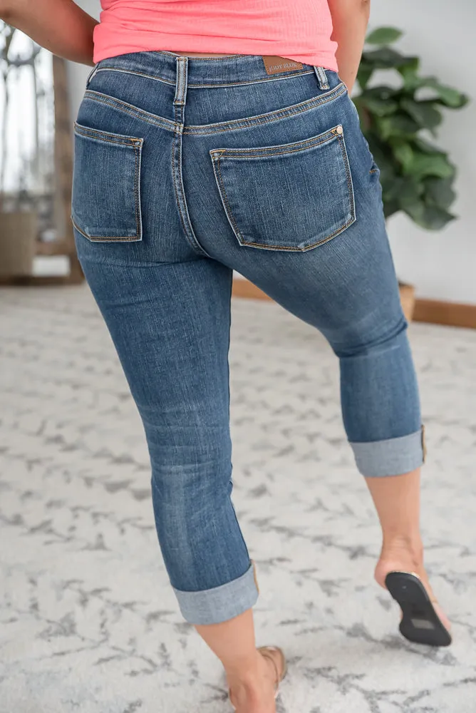 Make a Move Judy Blue Capris [Online Exclusive]