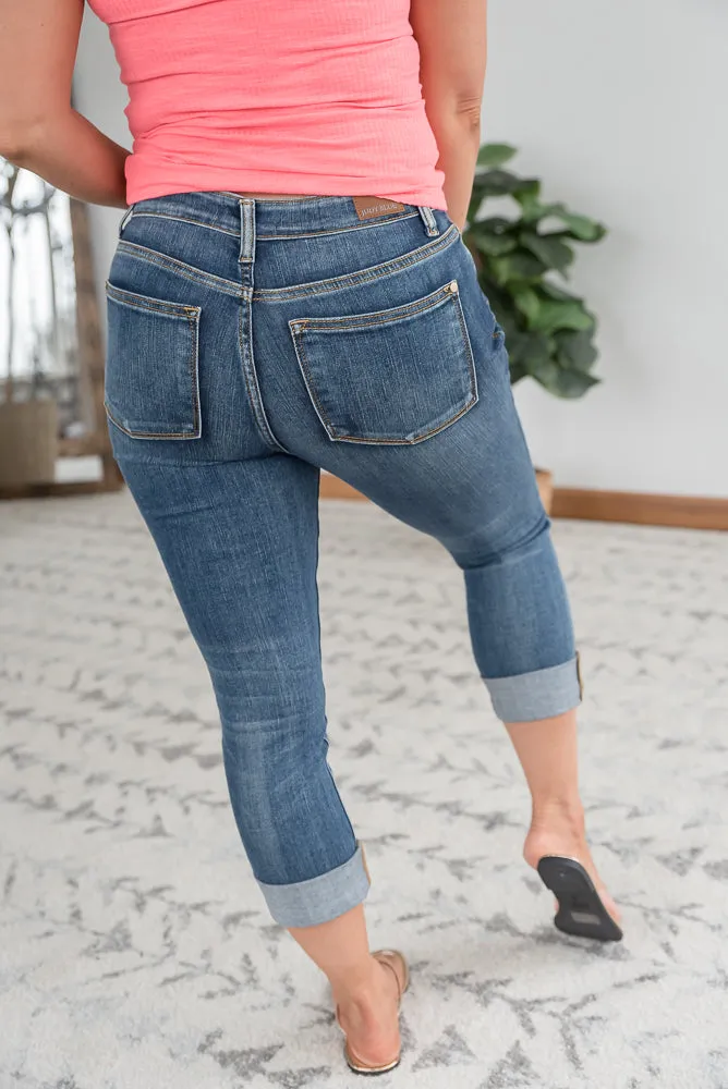 Make a Move Judy Blue Capris [Online Exclusive]