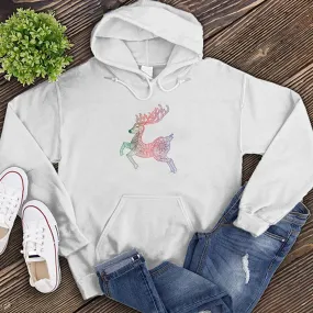 Mandala Reindeer Hoodie