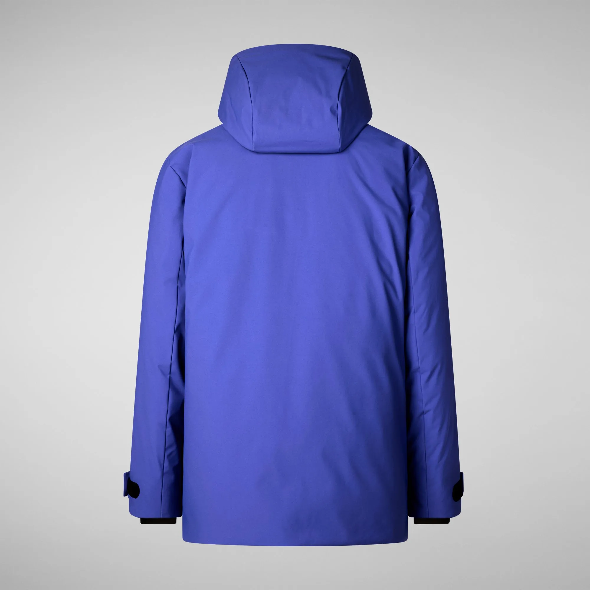 Men's  hooded parka Wilder in GENTIAN BLUE