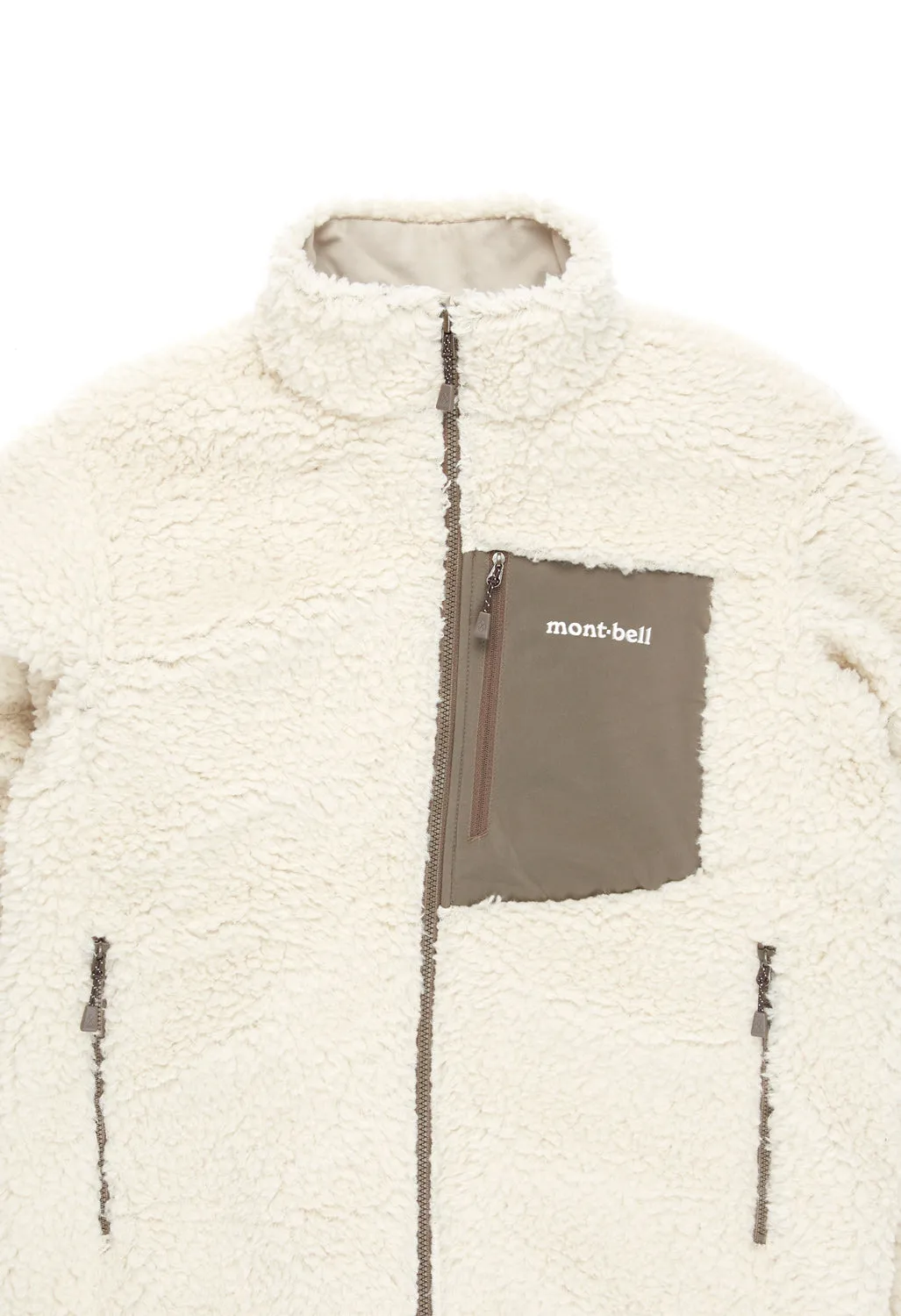 Montbell Men's Climaplus Shearling Jacket - Ivory