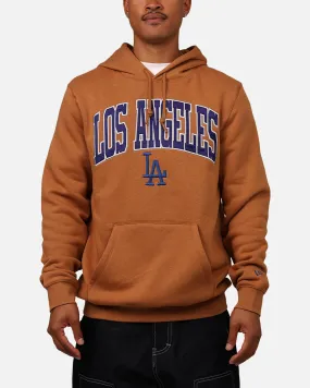 New Era Los Angeles Dodgers Pullover Hoodie Medium Beige