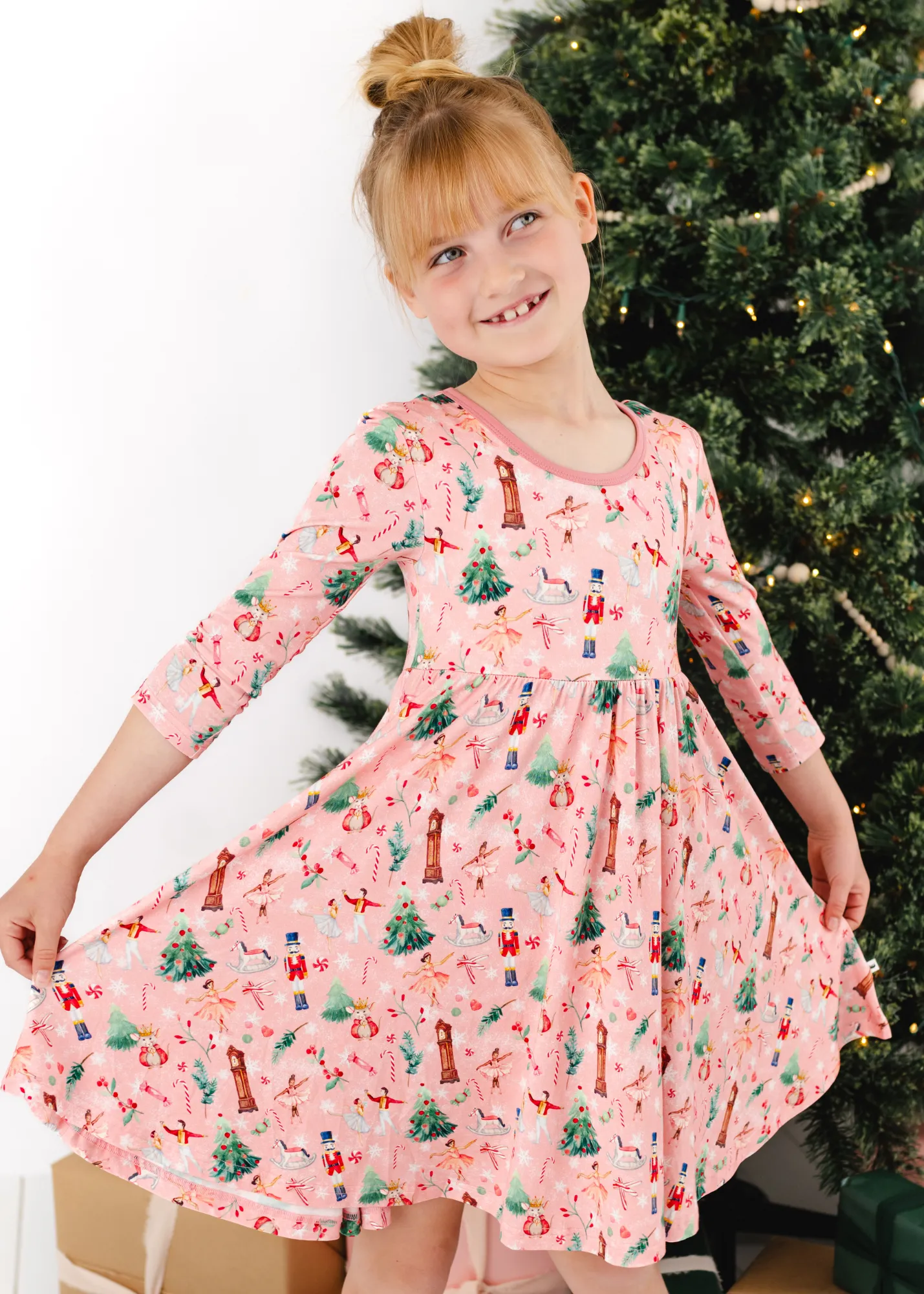 Nutcracker Christmas Twirl Dress