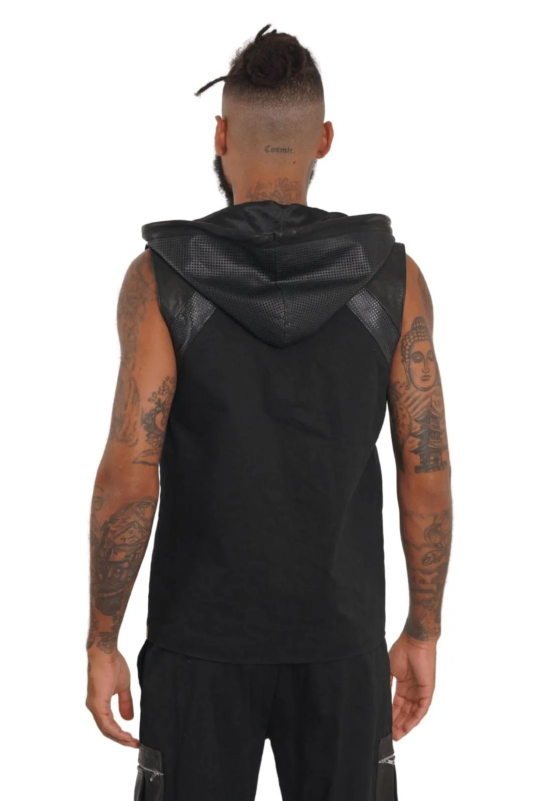 Obsidian Mens Hooded Vest