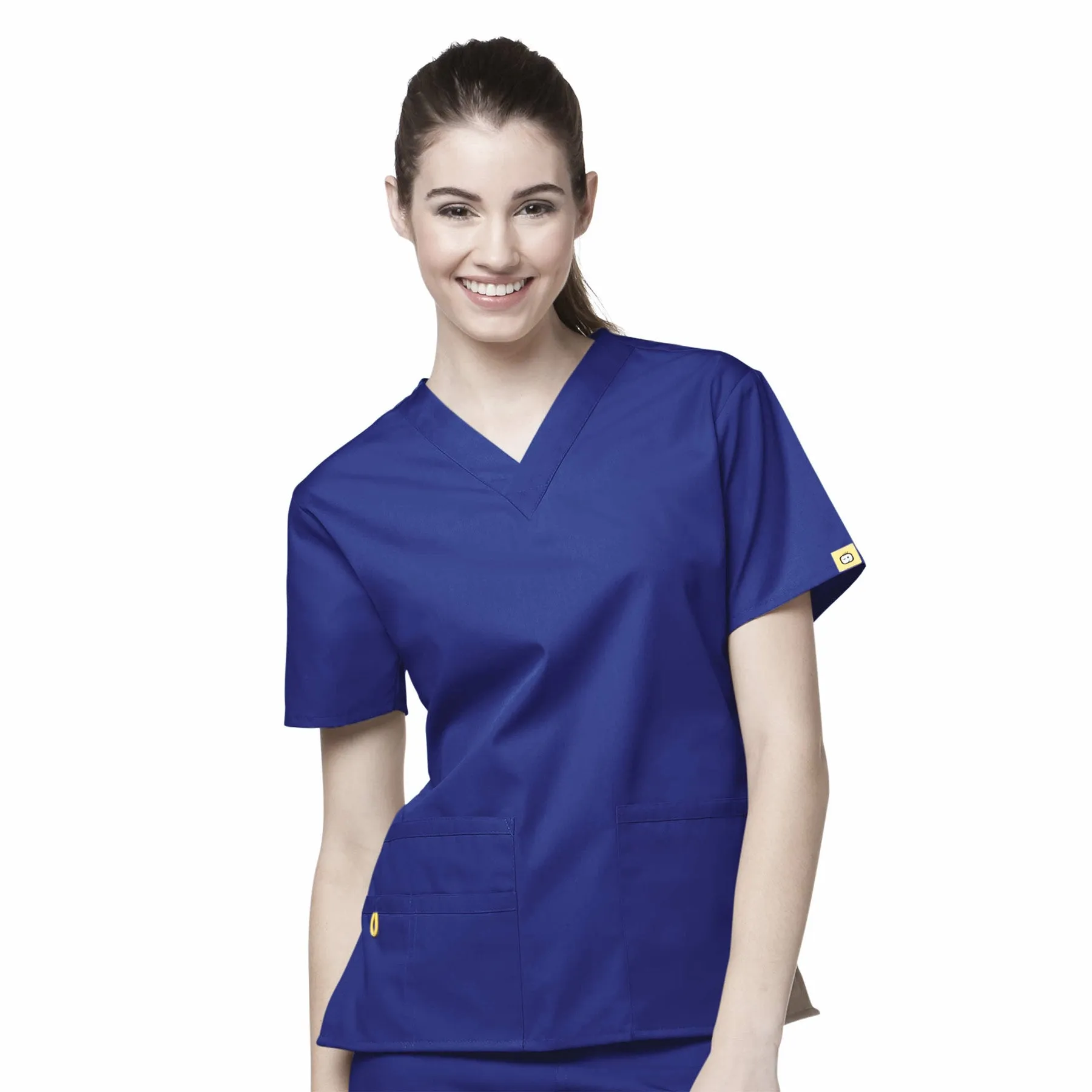 Origins Bravo - Womens VNeck Scrub Top (6016)