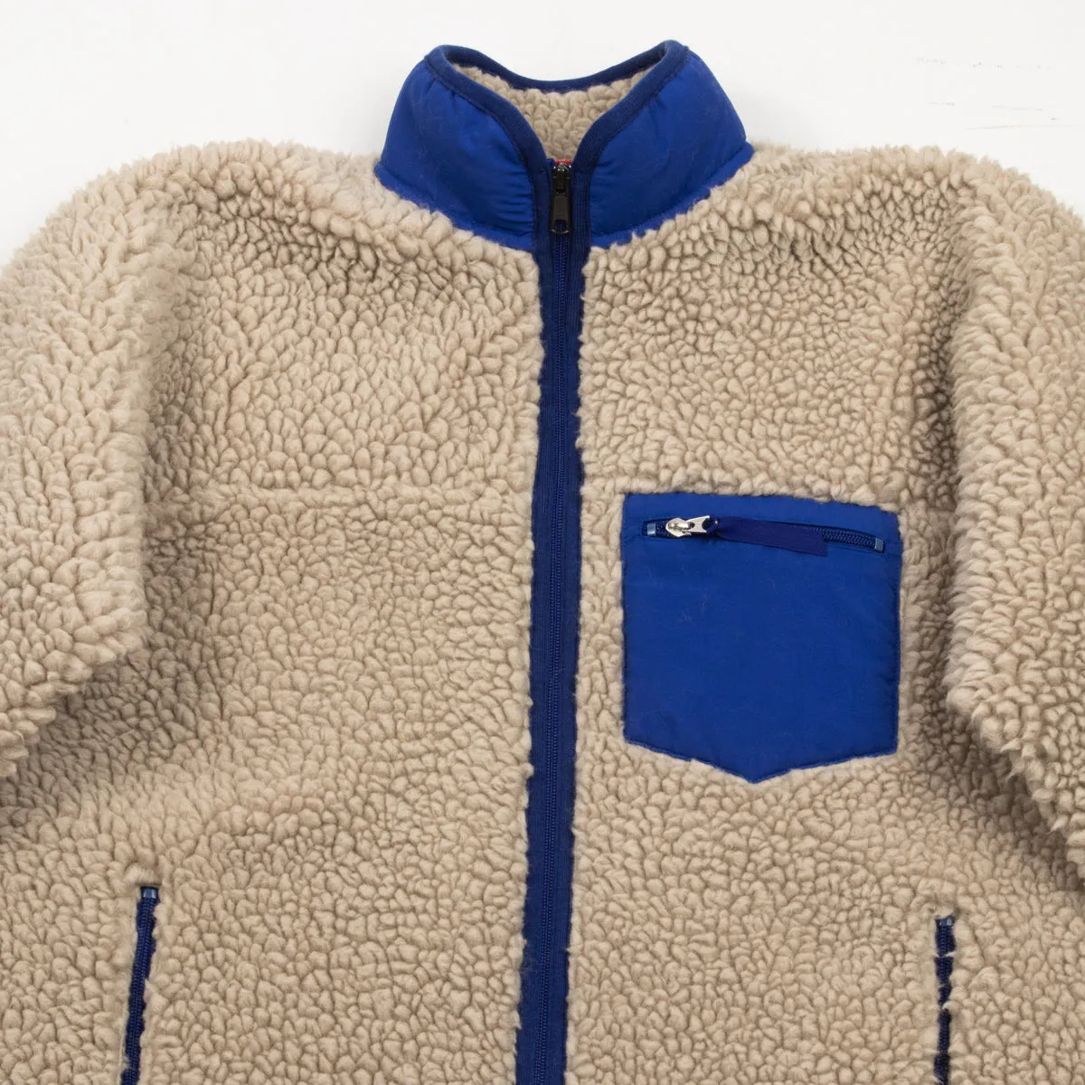 Outdoor Wool Pile Jacket - Ecru