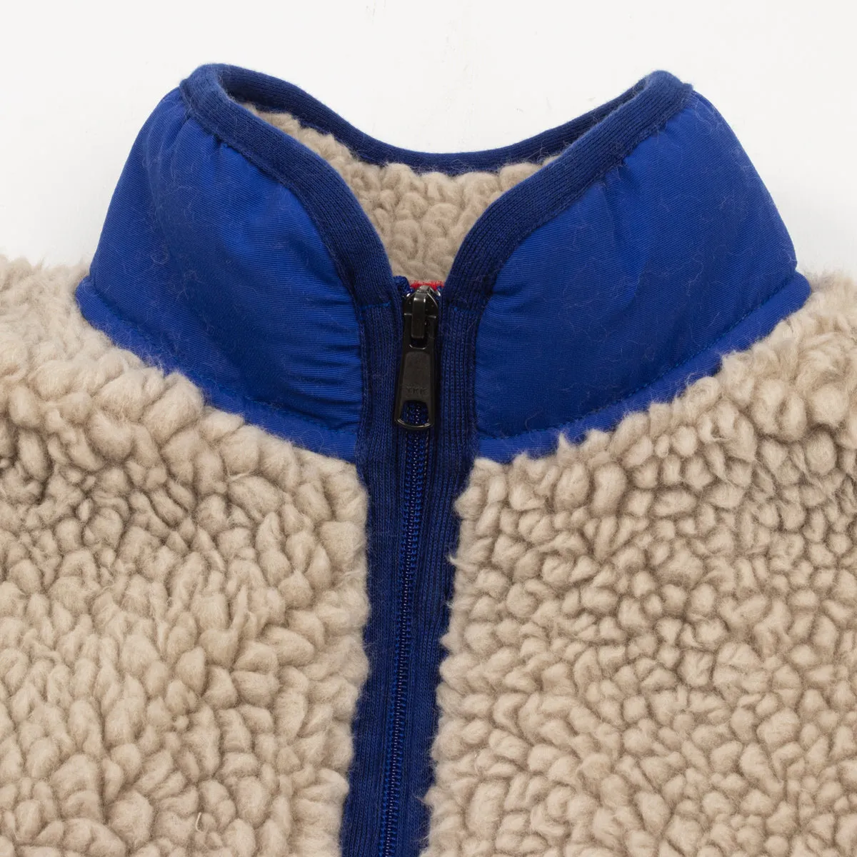 Outdoor Wool Pile Jacket - Ecru