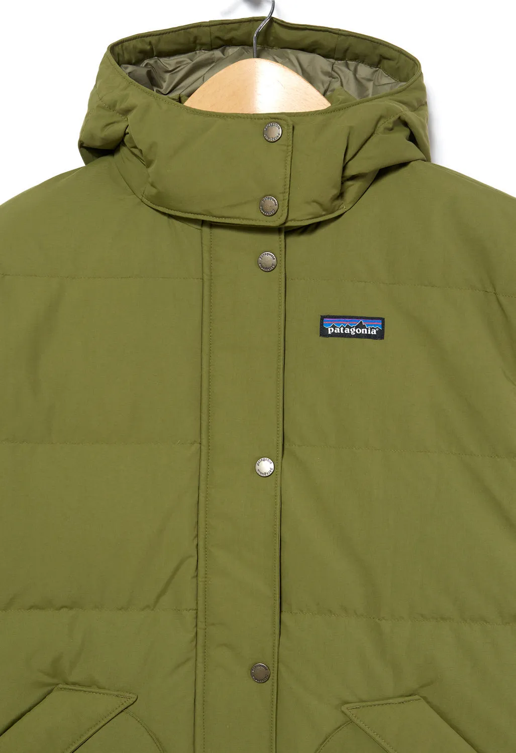 Patagonia Downdrift Women's Parka Jacket - Wyoming Green