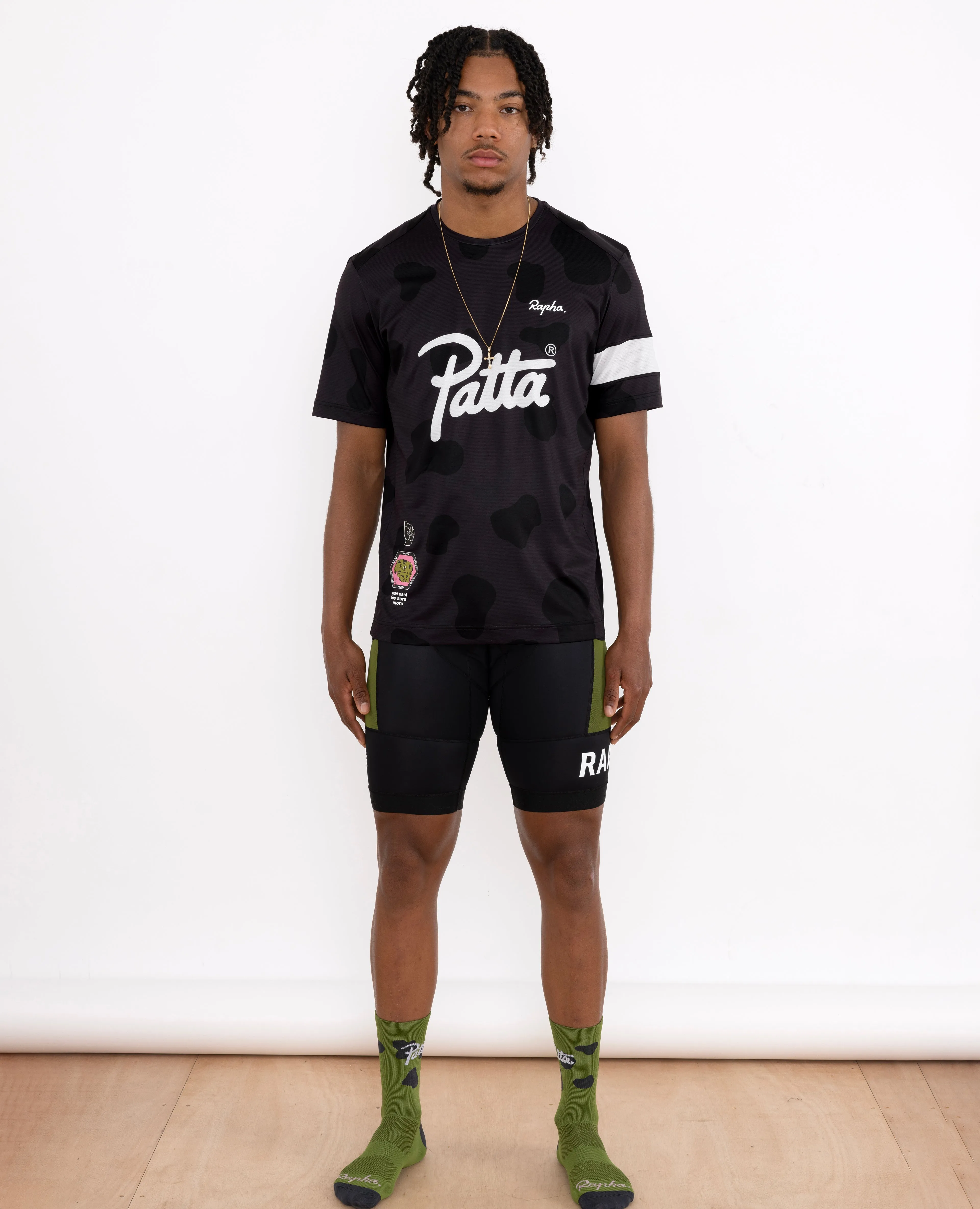 Patta x Rapha Men's Technical T-Shirt (multi)