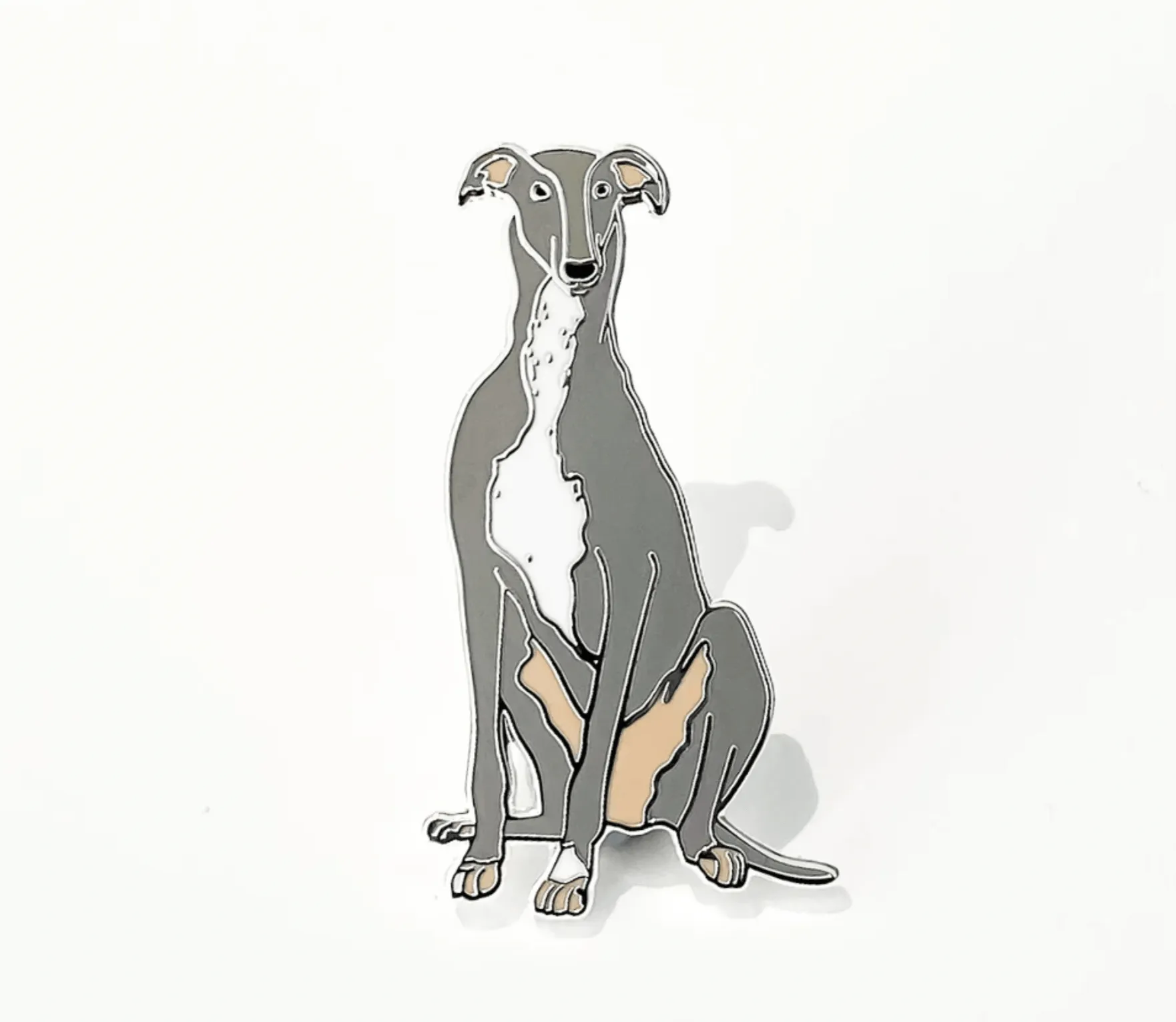 Pin - Greyhound by Red Parka