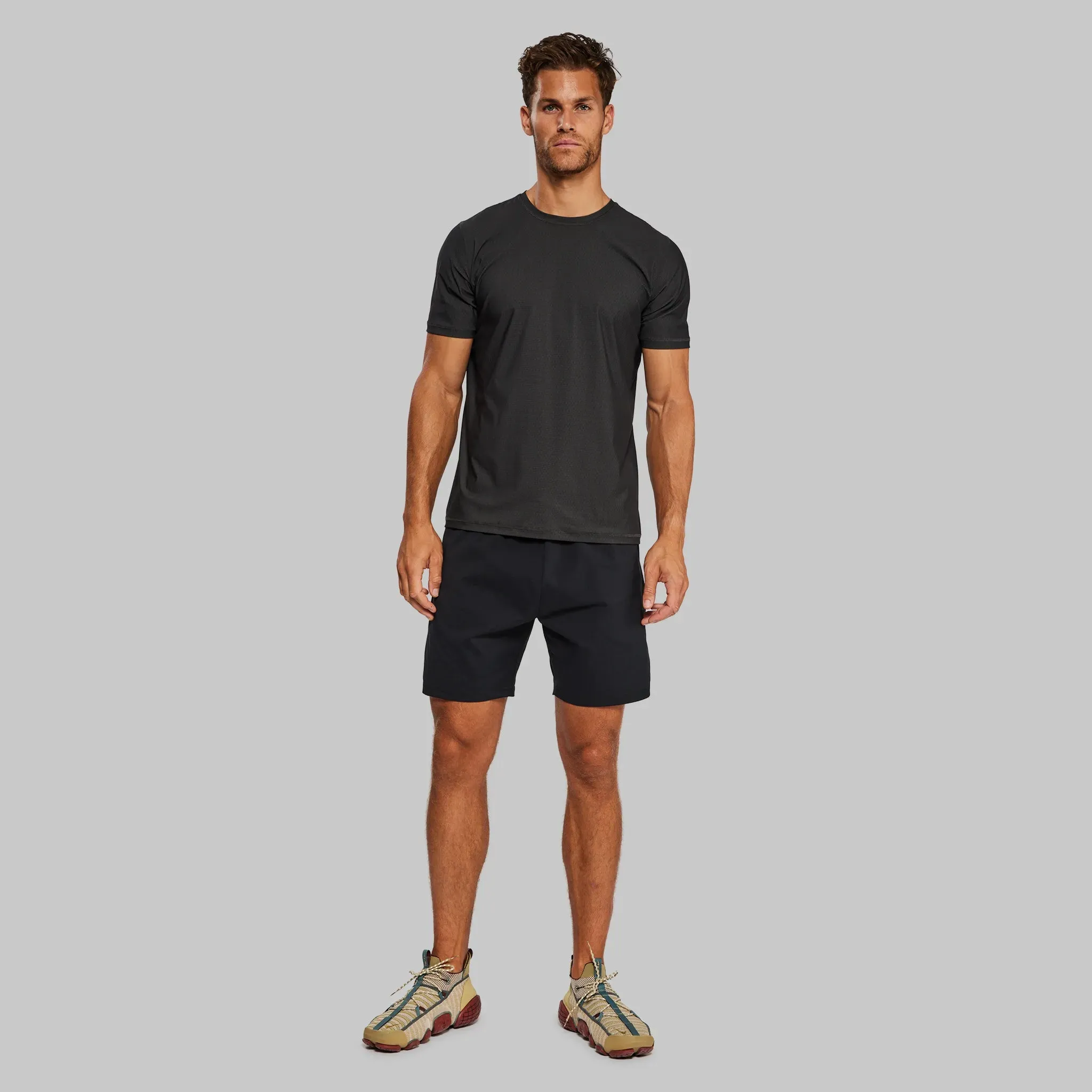 Planet Earth Ultralight Shorts. Black edition