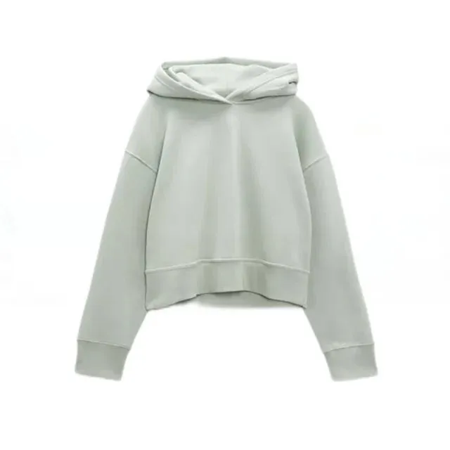 Pre Order:  Hooded Sweatshirt Drawstring Pants Set