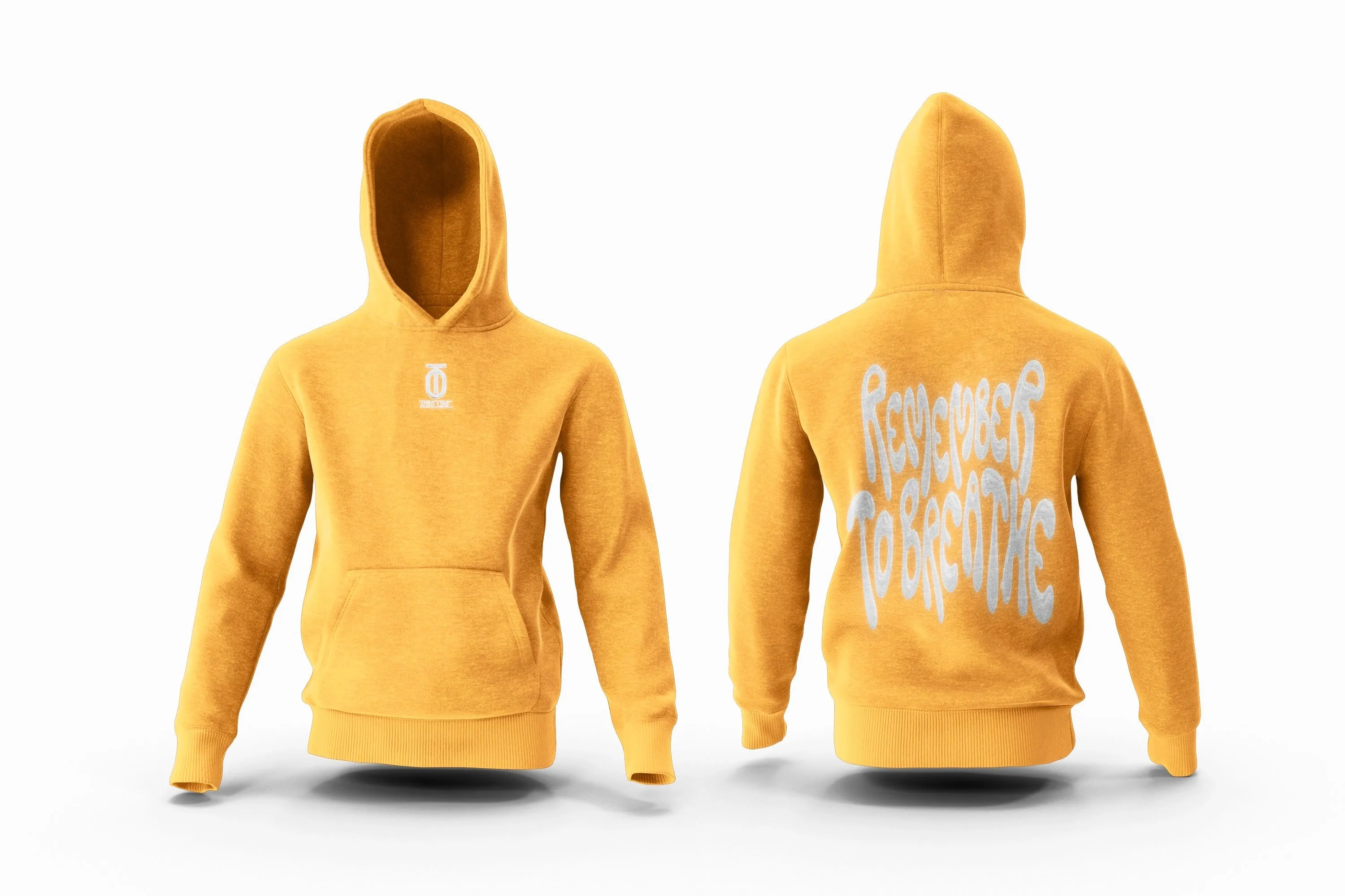 "Remember to Breathe" Kids Hoodie