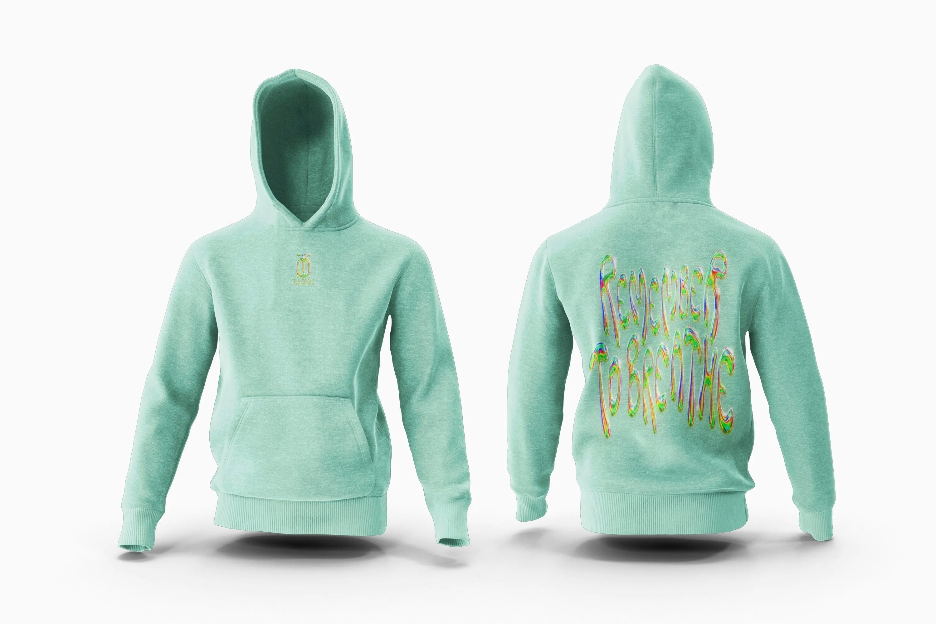 "Remember to Breathe" Kids Hoodie