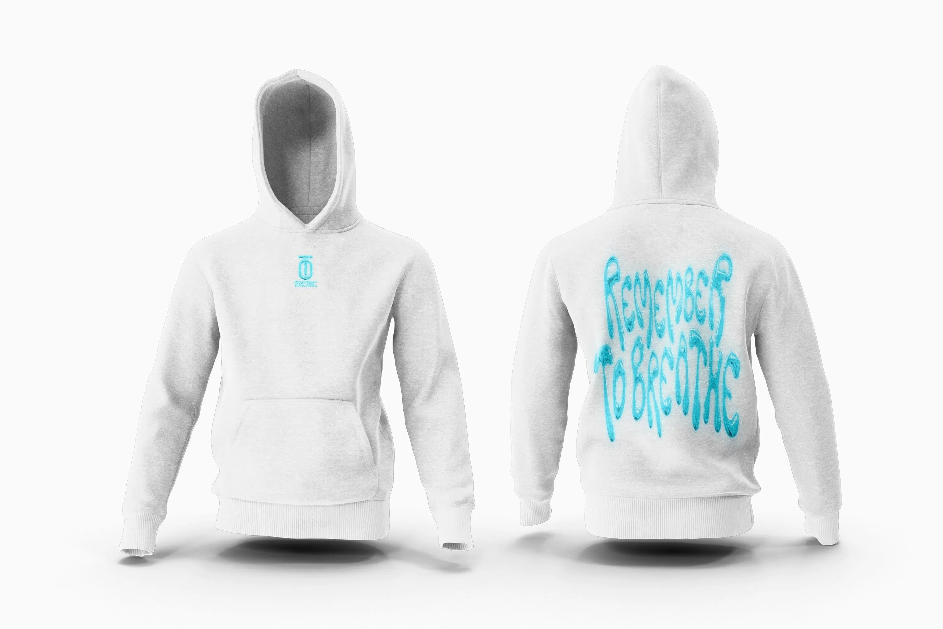 "Remember to Breathe" Kids Hoodie