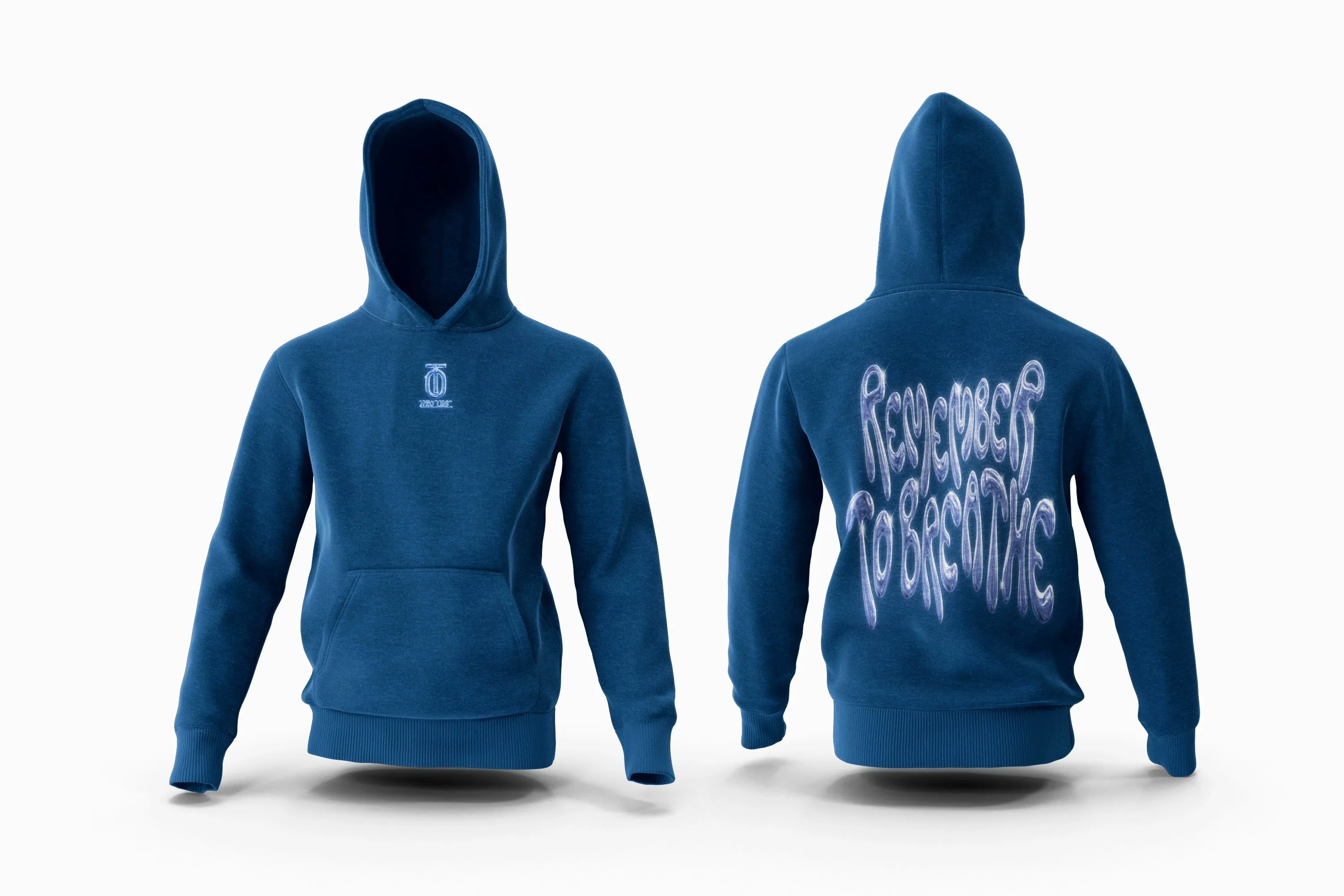 "Remember to Breathe" Kids Hoodie