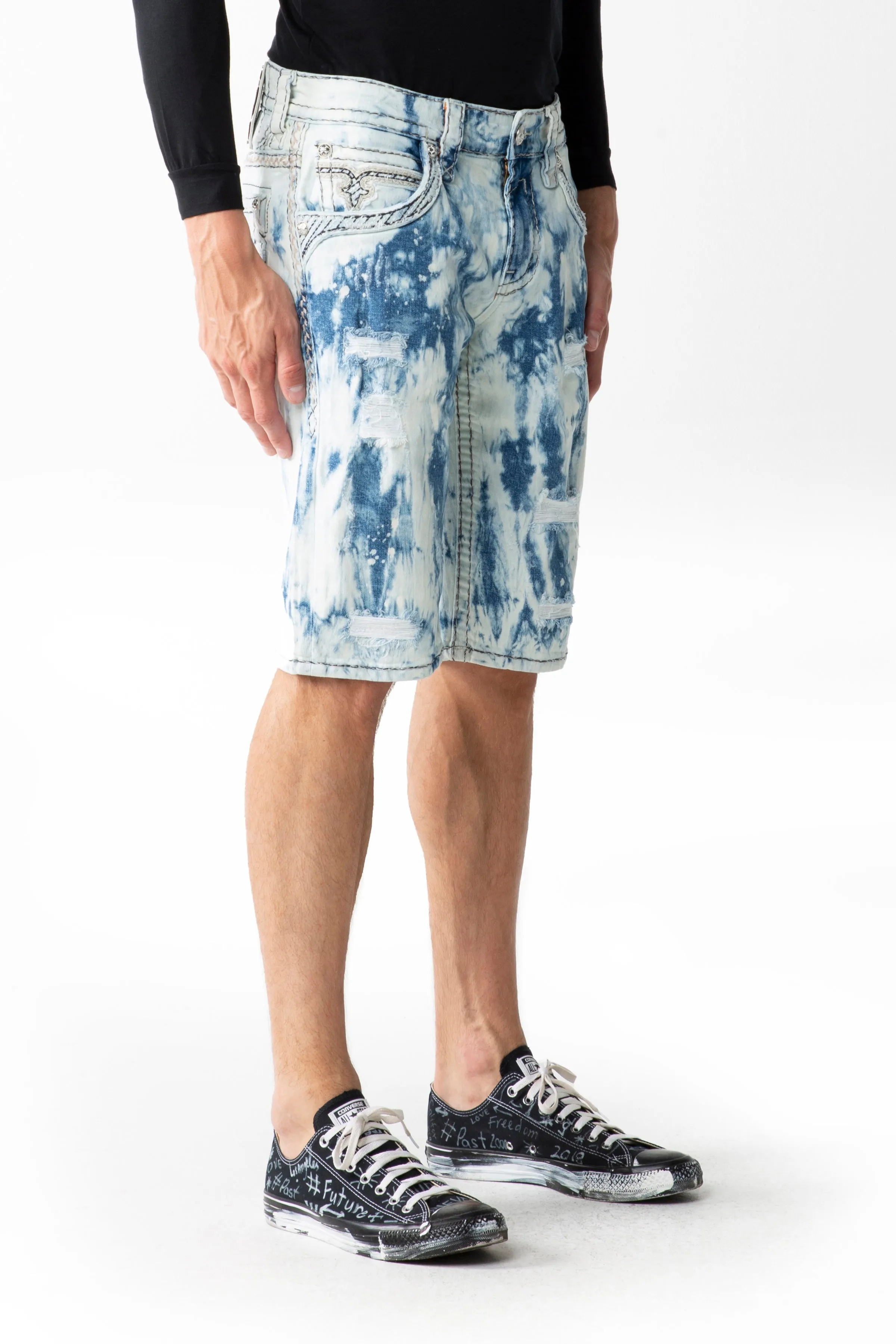 RAUF DENIM SHORTS