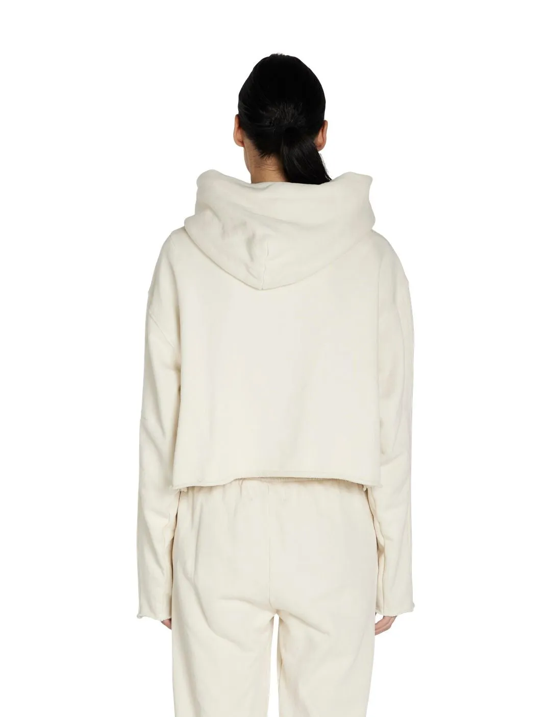 Rosa Raw Zip Hoodie